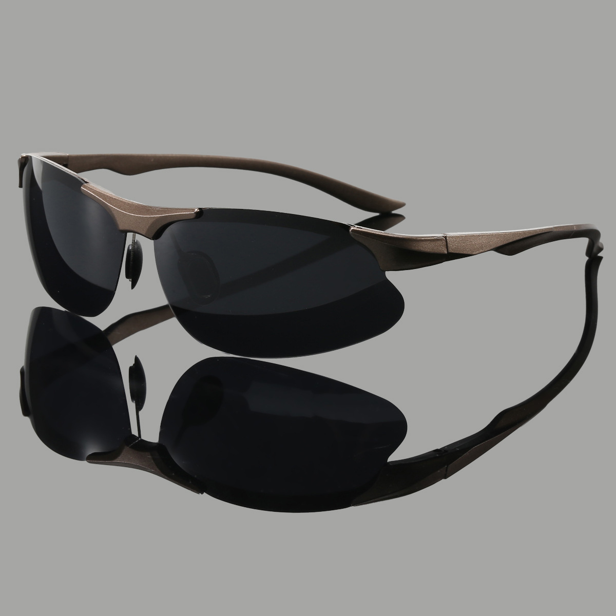 Fishing Sunglasses Polarized - Spring leg polarized men's sunglasses aluminum