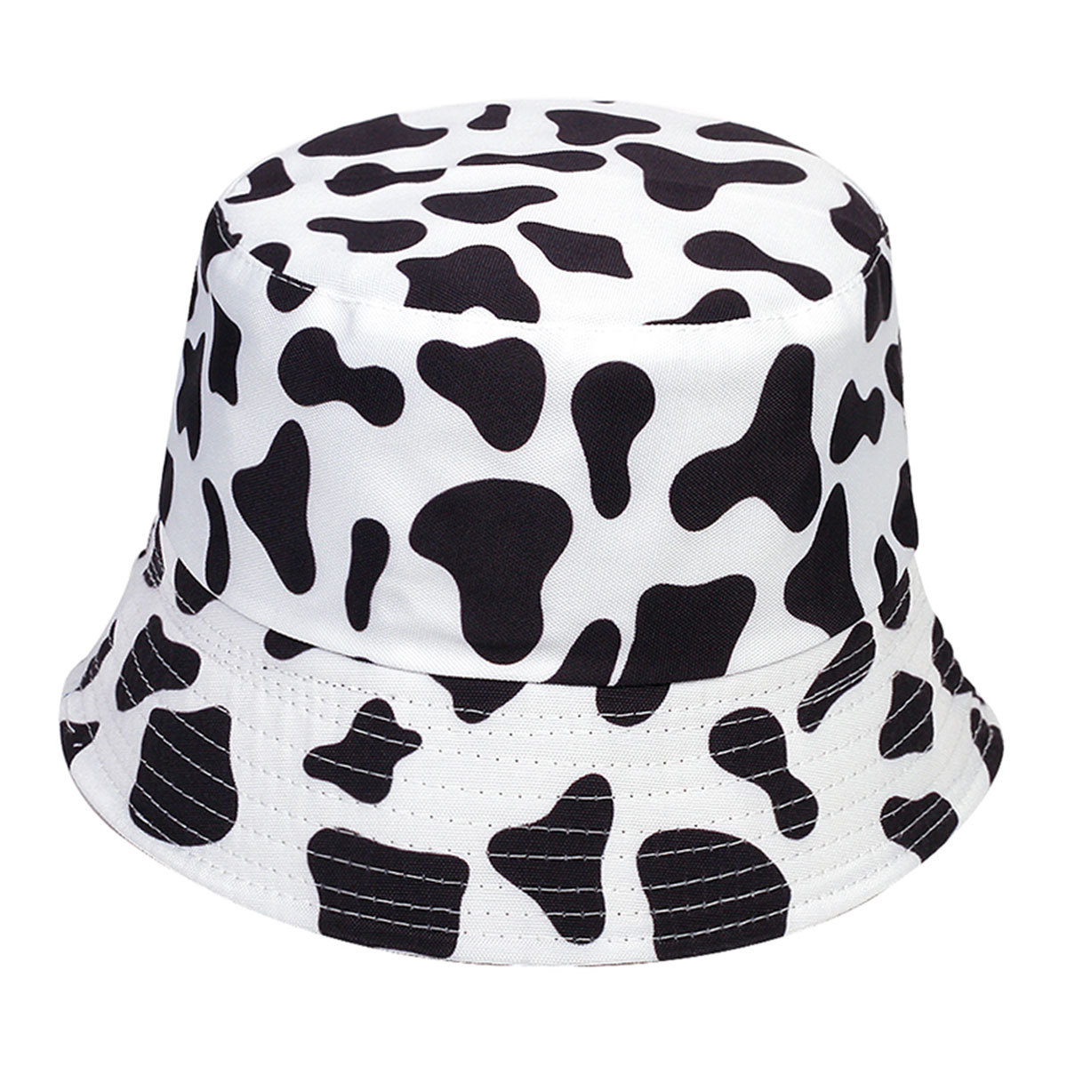 2025 Bucket Hat Dairy Cow Prin – Fishing Hat Bewertung und Preis