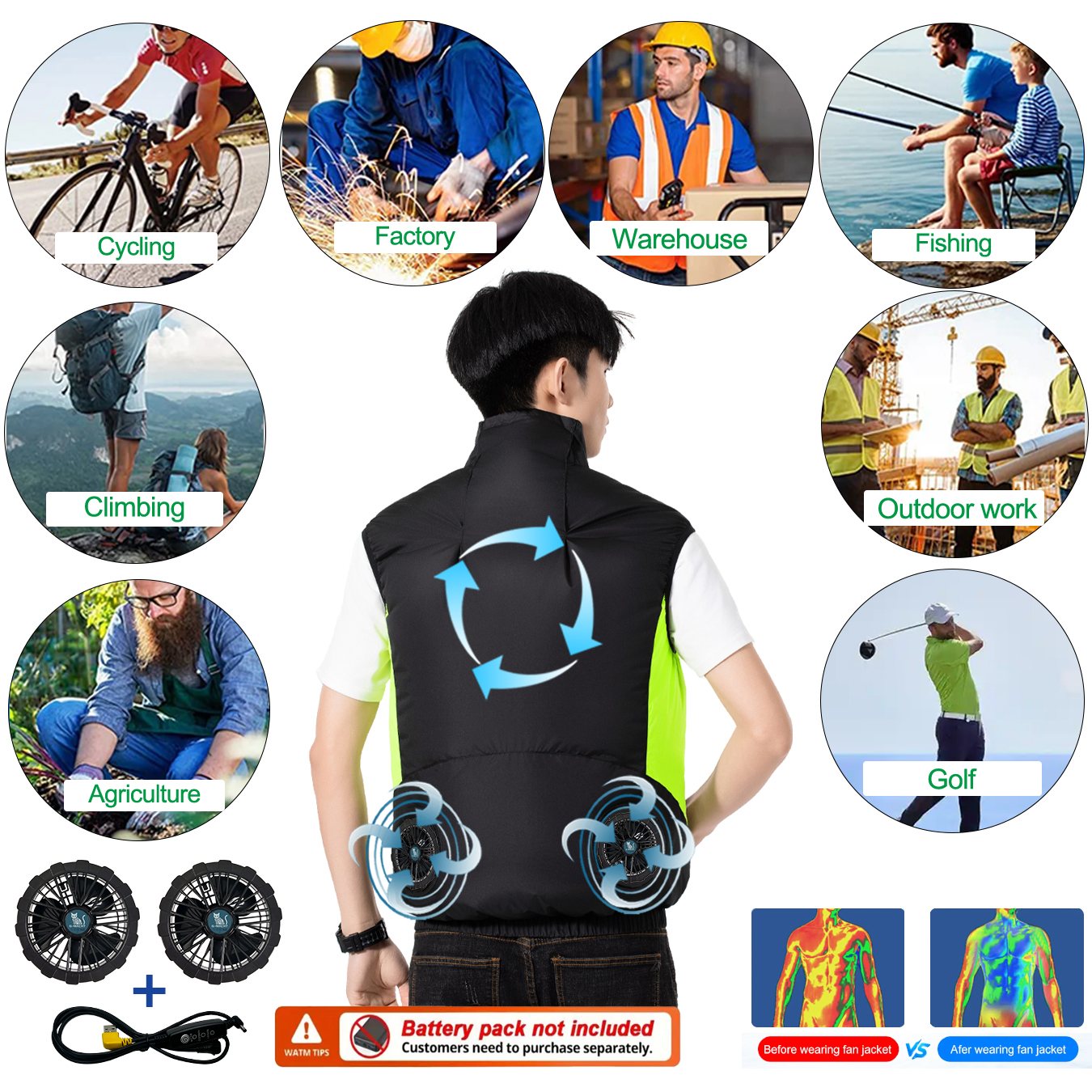 Summer Breathable Wearable Coo – Fishing Vest Bewertung und Preis