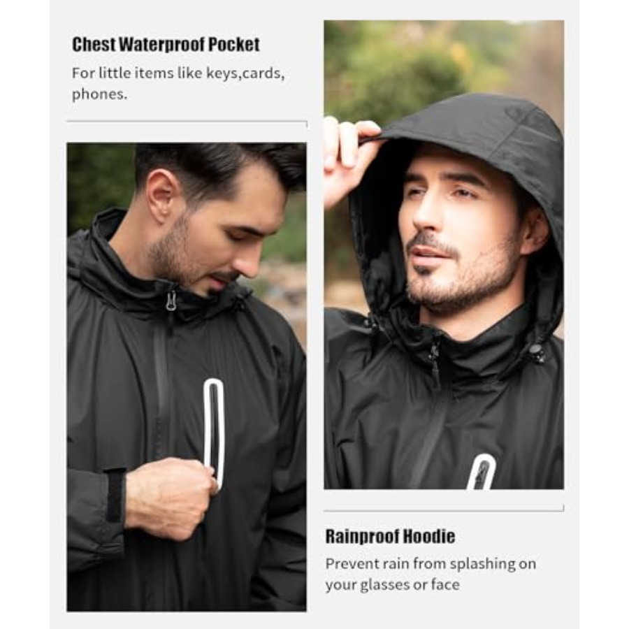 Men's Waterproof Golf Rain Sui – Fishing Rain Suit Bewertung und Preis