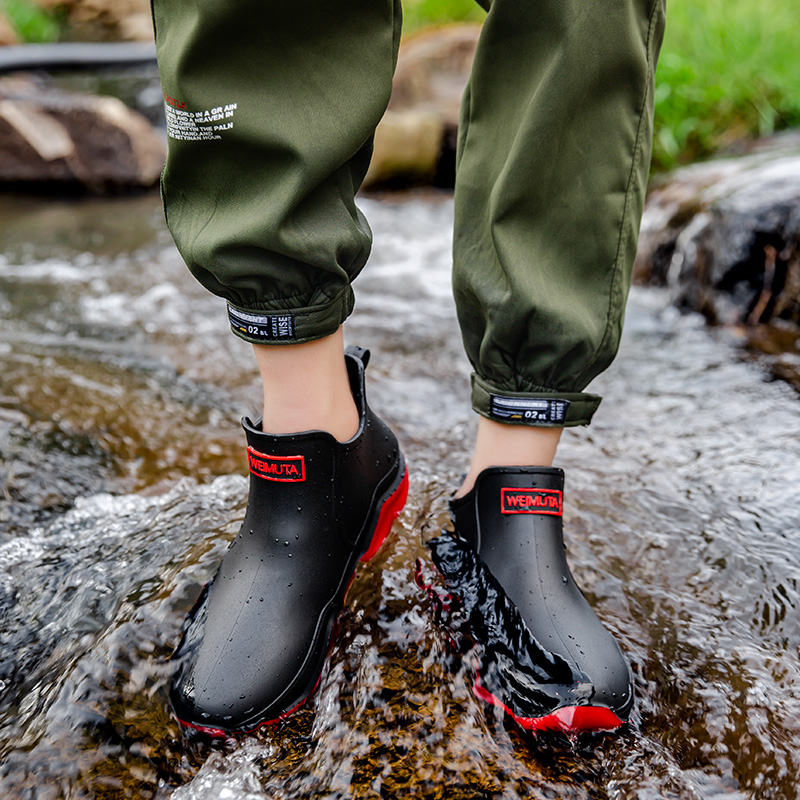 Fashion Rain Shoes Outdoor Wat – Fishing Boots Bewertung und Preis