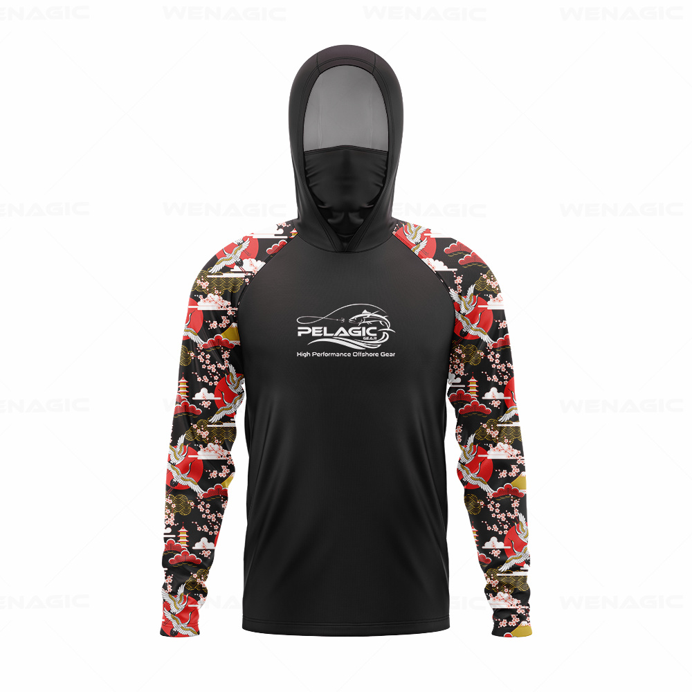 pelagic gear Men Hood Fishing  – Fishing Shirt Uv Protection Bewertung und Preis