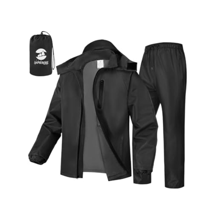 Men's Waterproof Rain Gear 2pc – Fishing Rain Suit Bewertung und Preis