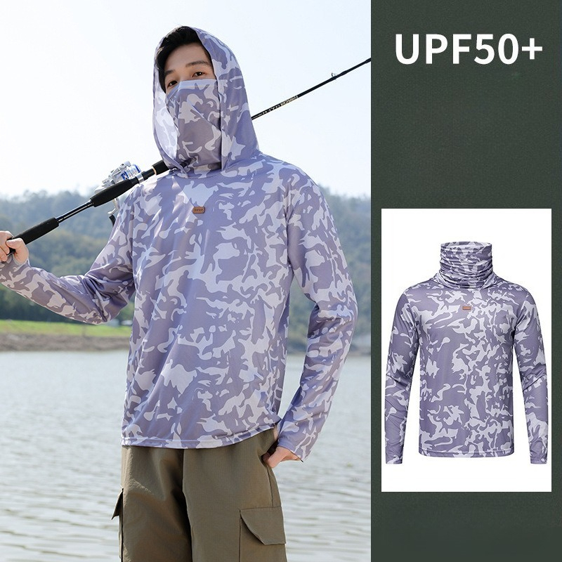 Fishing Shirt Hooded Men Sunsc – Fishing Hoodie Bewertung und Preis