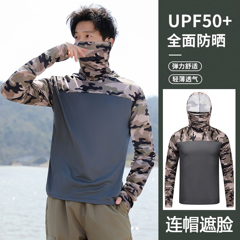 Fishing Shirt Hooded Men Sunsc – Fishing Hoodie Bewertung und Preis