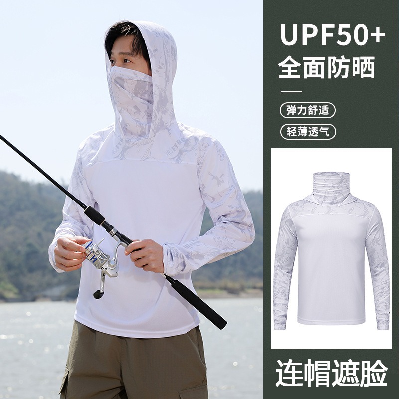 Fishing Shirt Hooded Men Sunsc – Fishing Hoodie Bewertung und Preis