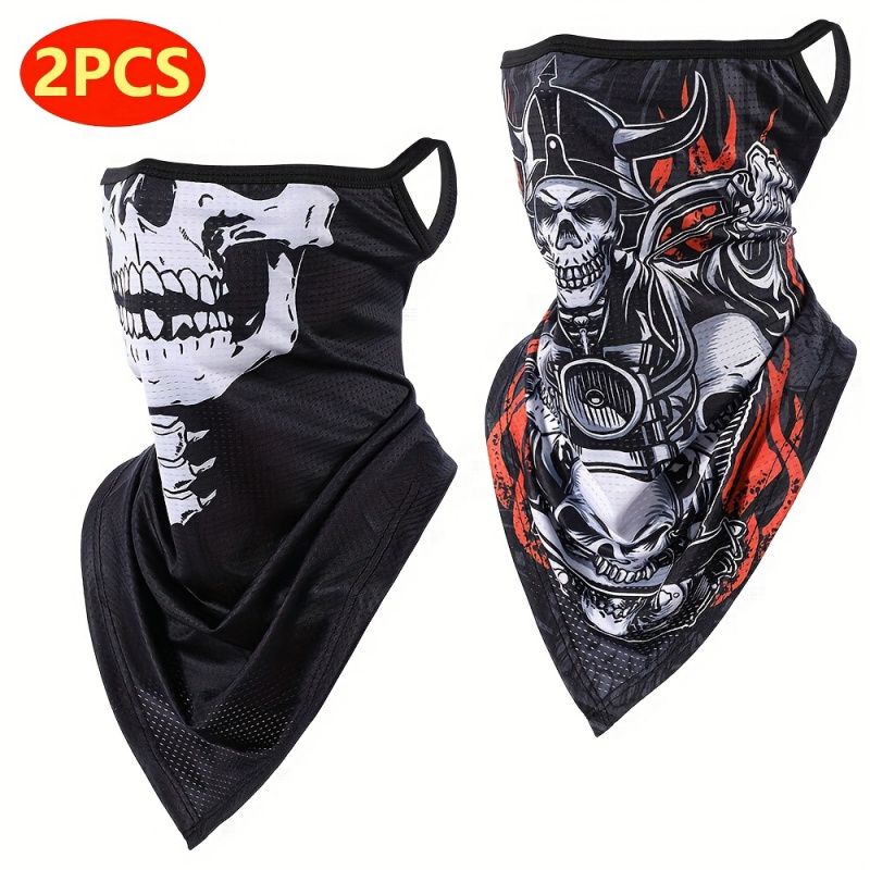 2-Pack, Men's Gothic Mask and  – Fishing Mask Sun Protection Bewertung und Preis