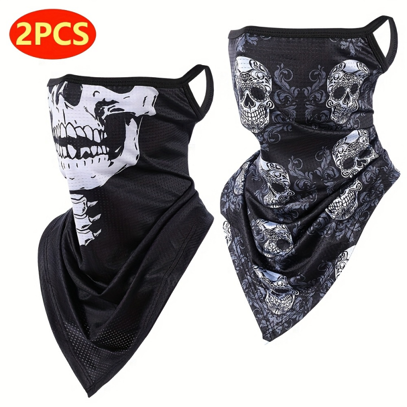2-Pack, Men's Gothic Mask and  – Fishing Mask Sun Protection Bewertung und Preis