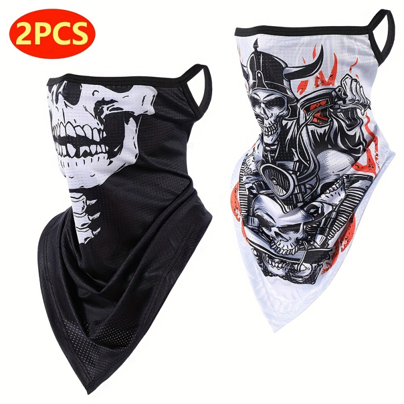 2-Pack, Men's Gothic Mask and  – Fishing Mask Sun Protection Bewertung und Preis