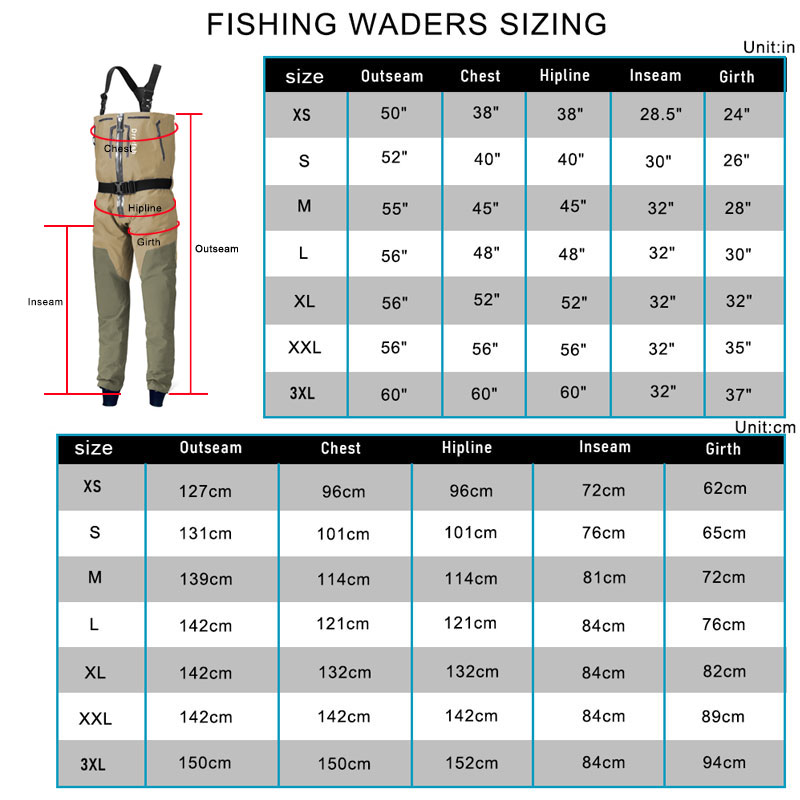 Zippered Waterproof Wader With – Fishing Waders Bewertung und Preis