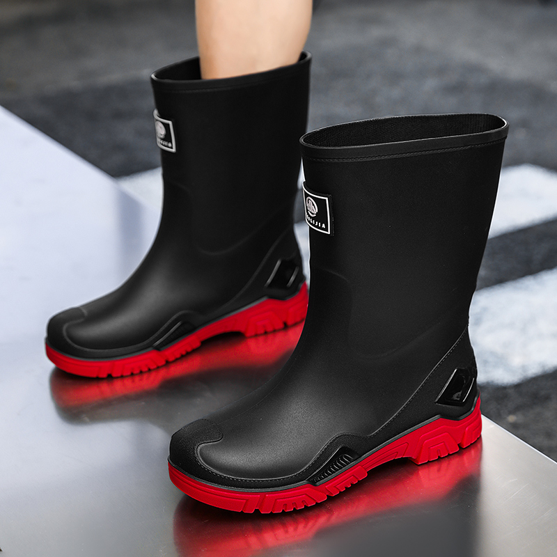 Rain Boots for Men, Non-Slip,  – Fishing Boots Bewertung und Preis