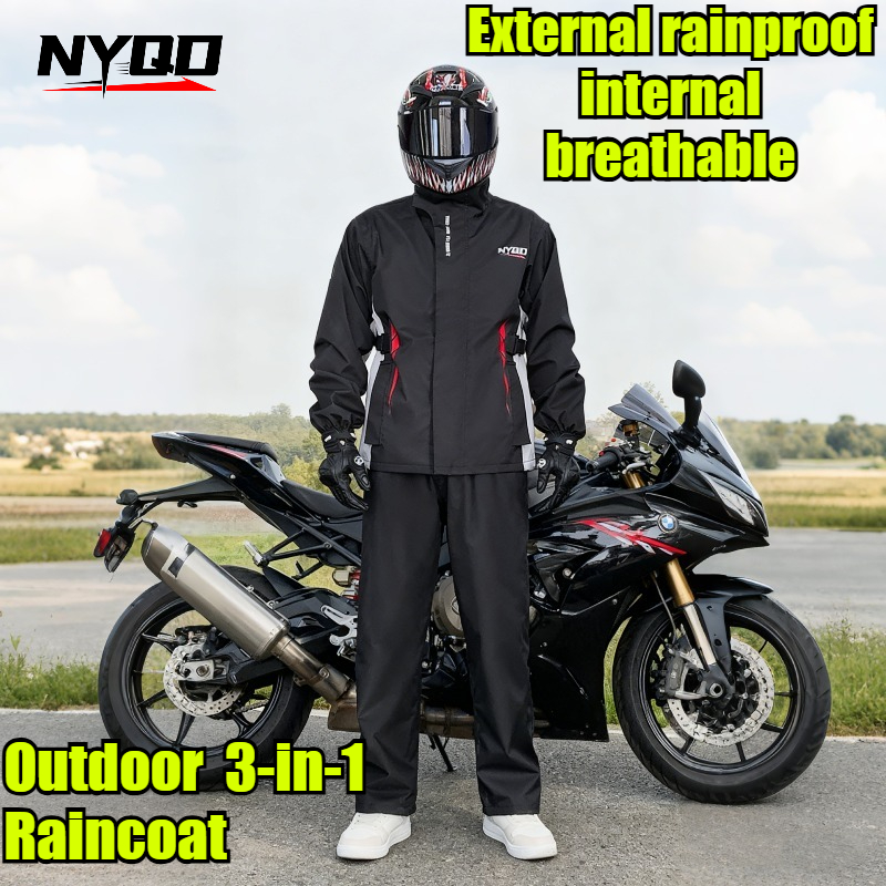 Motorcycle Raincoat Suit Men U – Fishing Jacket Waterproof Bewertung und Preis