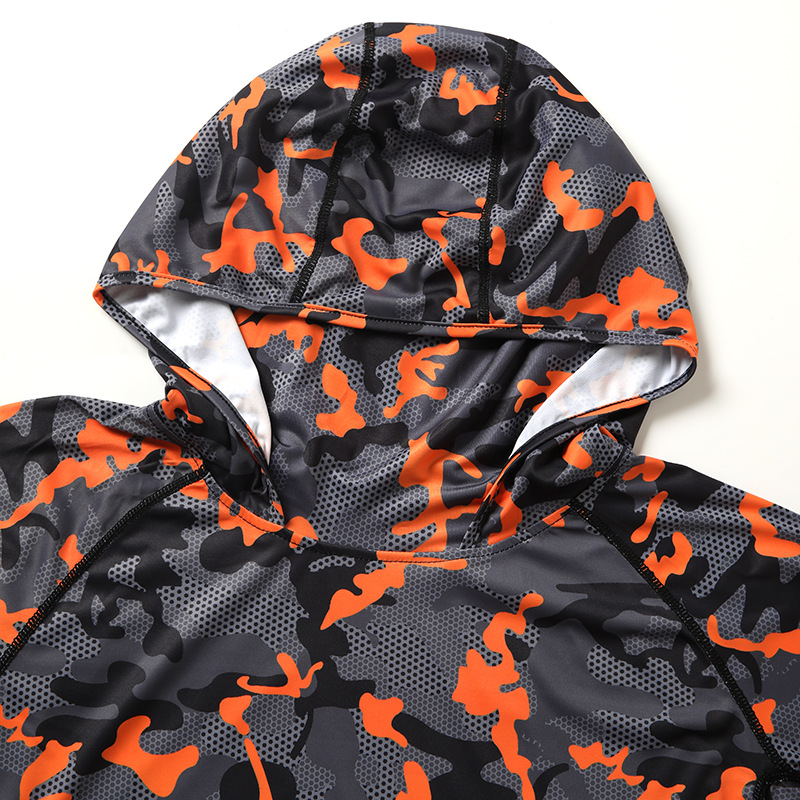 Camouflage Fishing T-shirt wit – Fishing Shirt Uv Protection Bewertung und Preis
