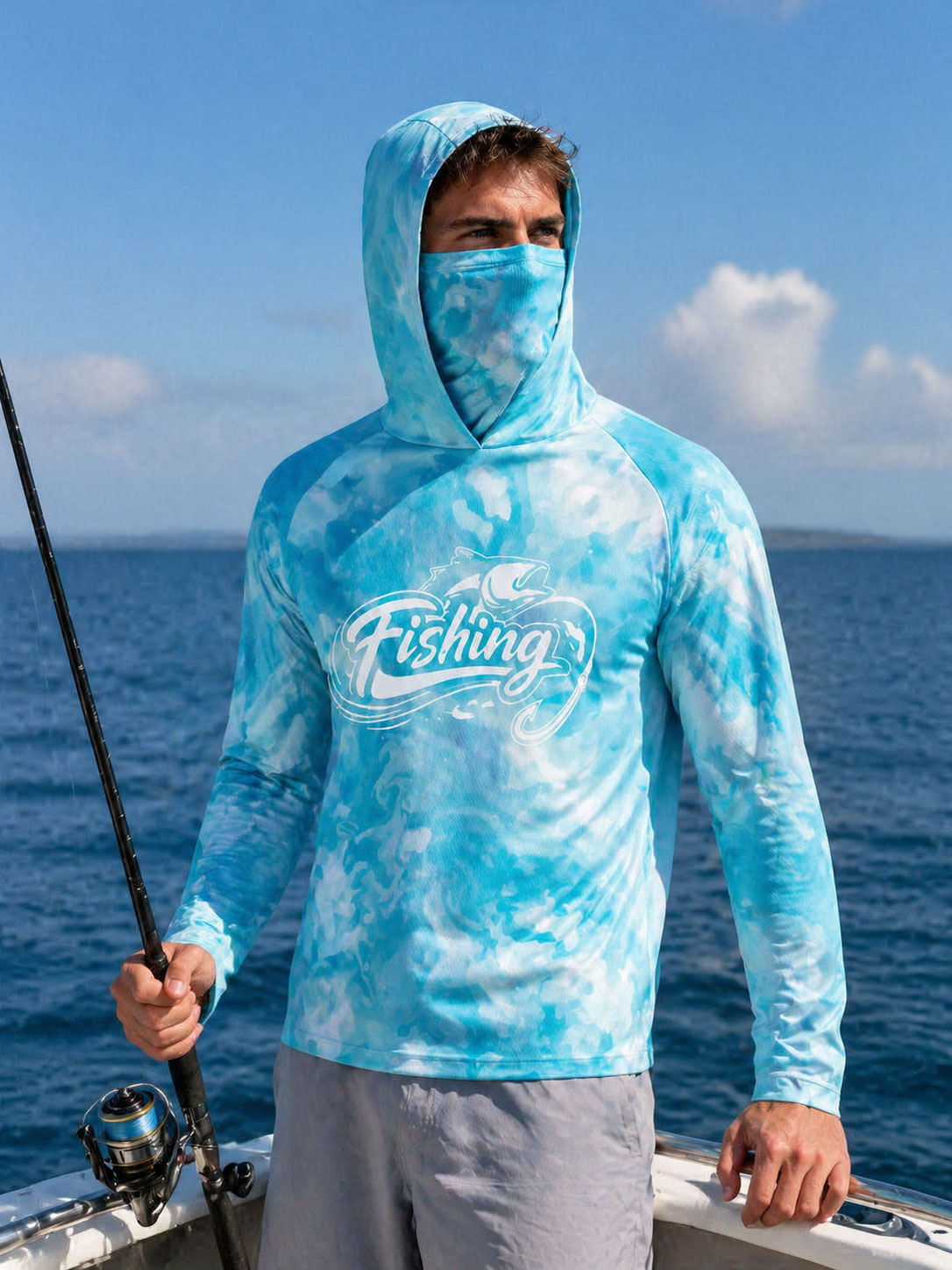 Fishing Shirt Hooded Men Fishi – Fishing Hoodie Bewertung und Preis