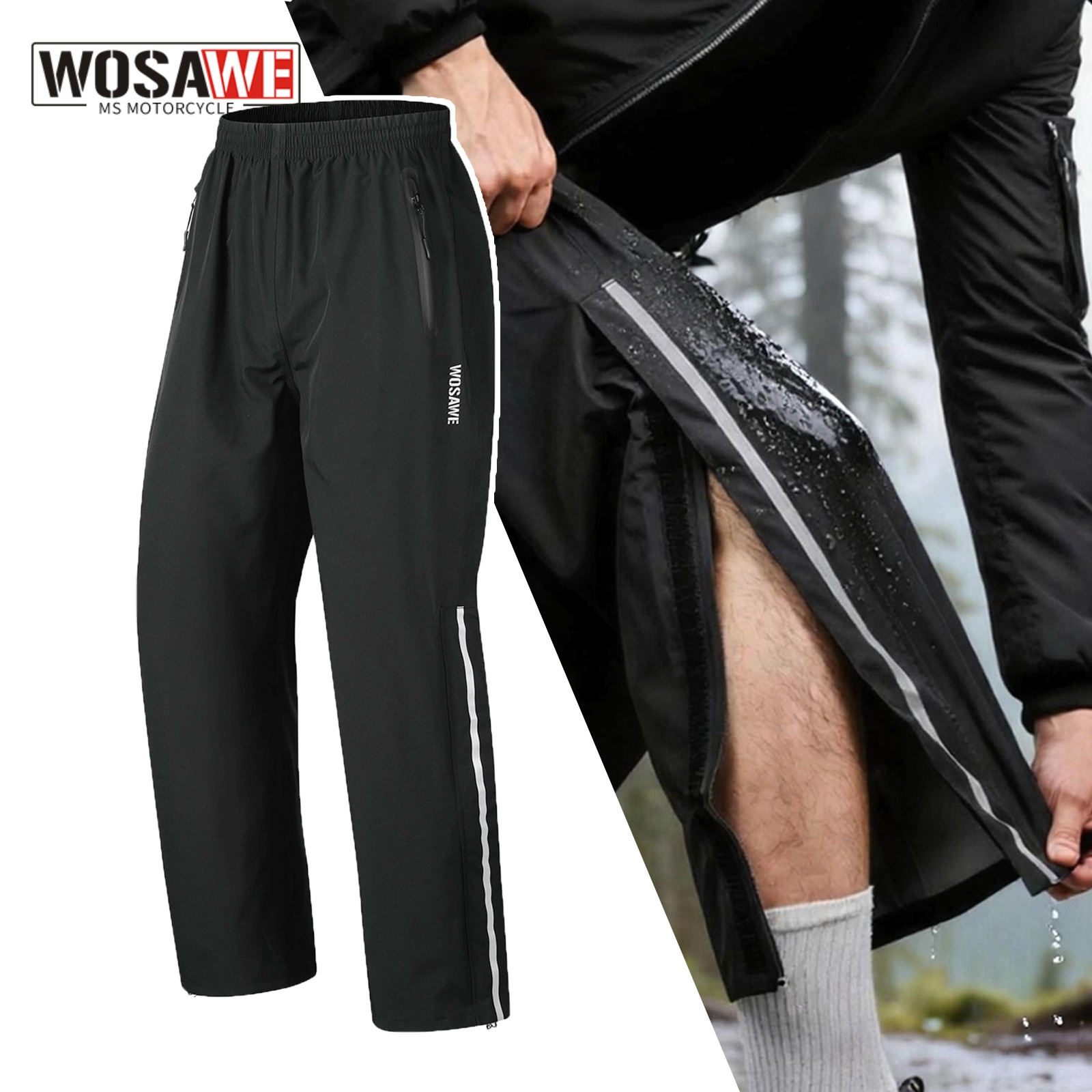 WOSAWE Rain Pants Windproof Me – Fishing Pants Waterproof Bewertung und Preis