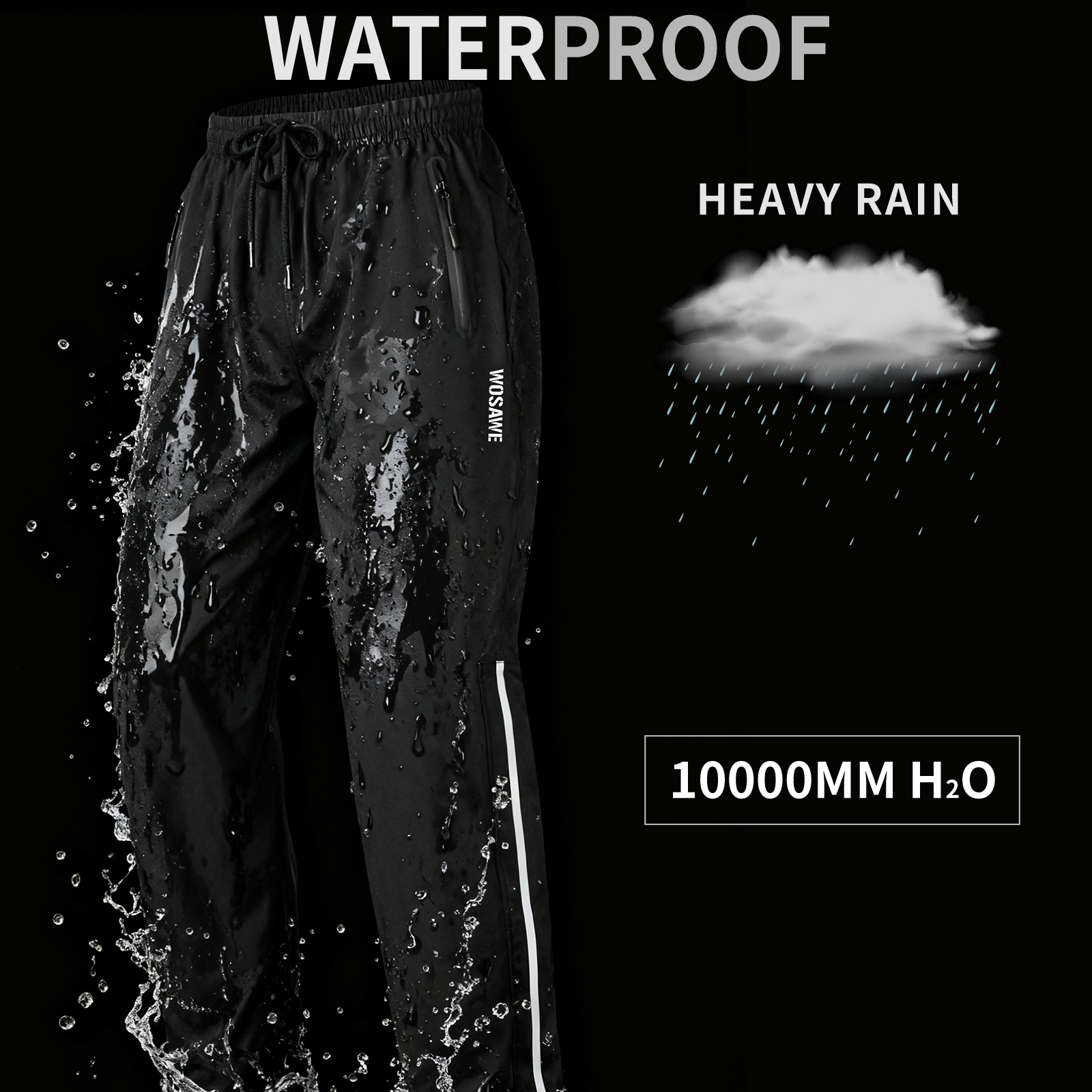 WOSAWE Rain Pants Windproof Me – Fishing Pants Waterproof Bewertung und Preis