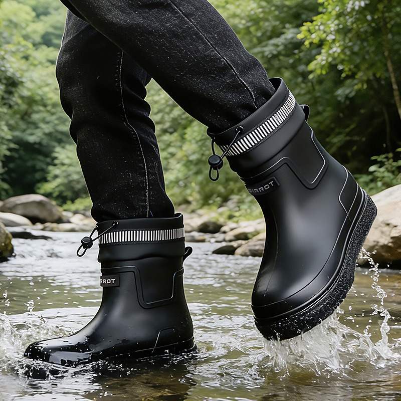 Men Rain Shoes Outdoor Waterpr – Fishing Boots Bewertung und Preis
