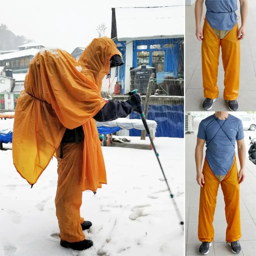 Men Women Riding Fishing Porta – Fishing Rain Suit Bewertung und Preis