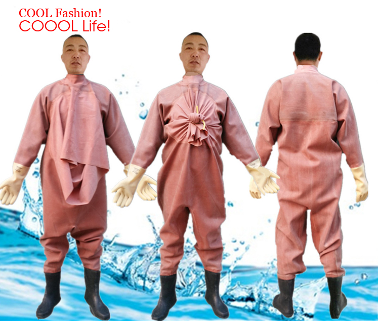 1mm Men Women Rubber Wader Sui – Fishing Rain Suit Bewertung und Preis