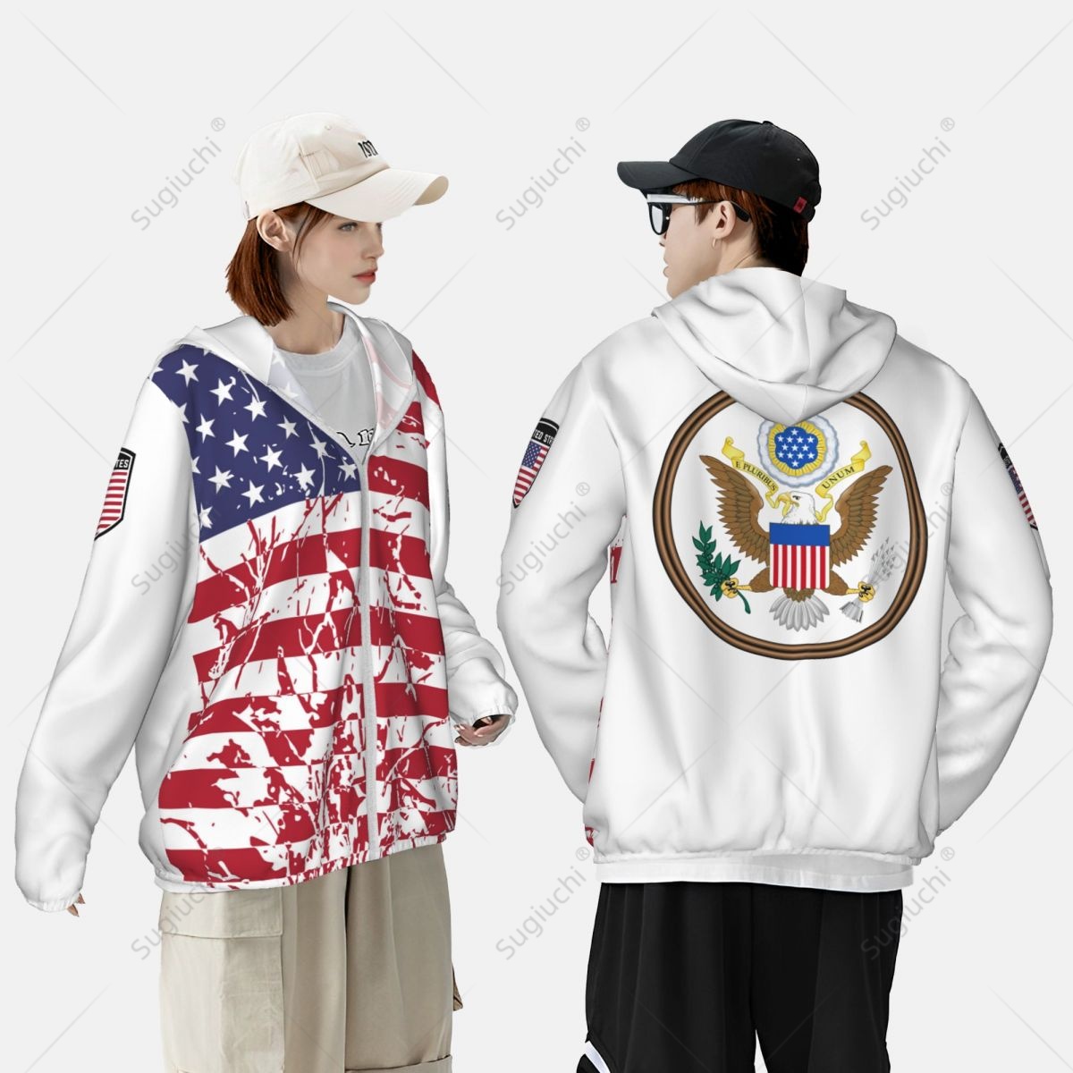 United States Flag Sun Protect – Fishing Hoodie Bewertung und Preis