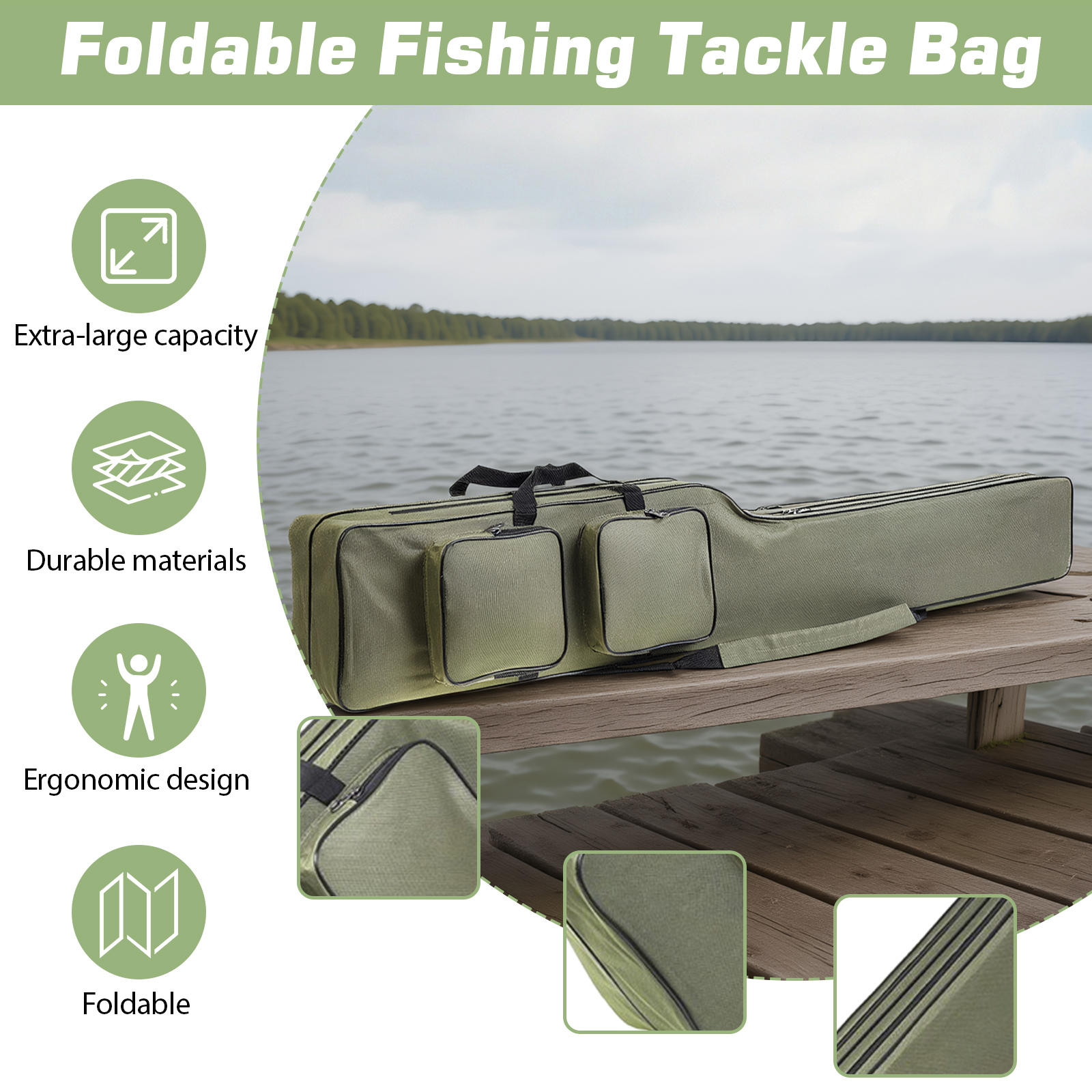 Fishing Rod Bags 150cm Waterpr – Fishing Bag Waterproof Bewertung und Preis
