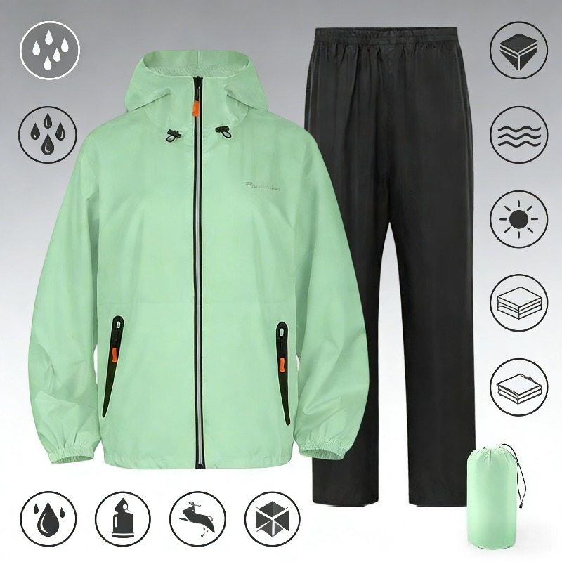 Men Women Waterproof Rain Suit – Fishing Rain Suit Bewertung und Preis