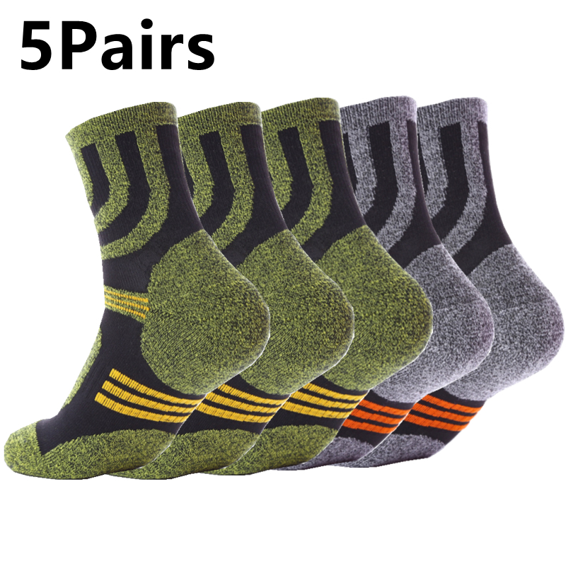 5 Pairs Socks Men Anti Blister – Fishing Socks Bewertung und Preis