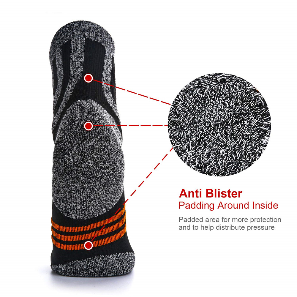 5 Pairs Socks Men Anti Blister – Fishing Socks Bewertung und Preis