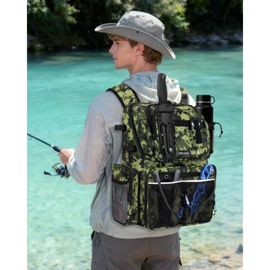 Fishing Backpack with Rod Hold – Fishing Backpack Bewertung und Preis