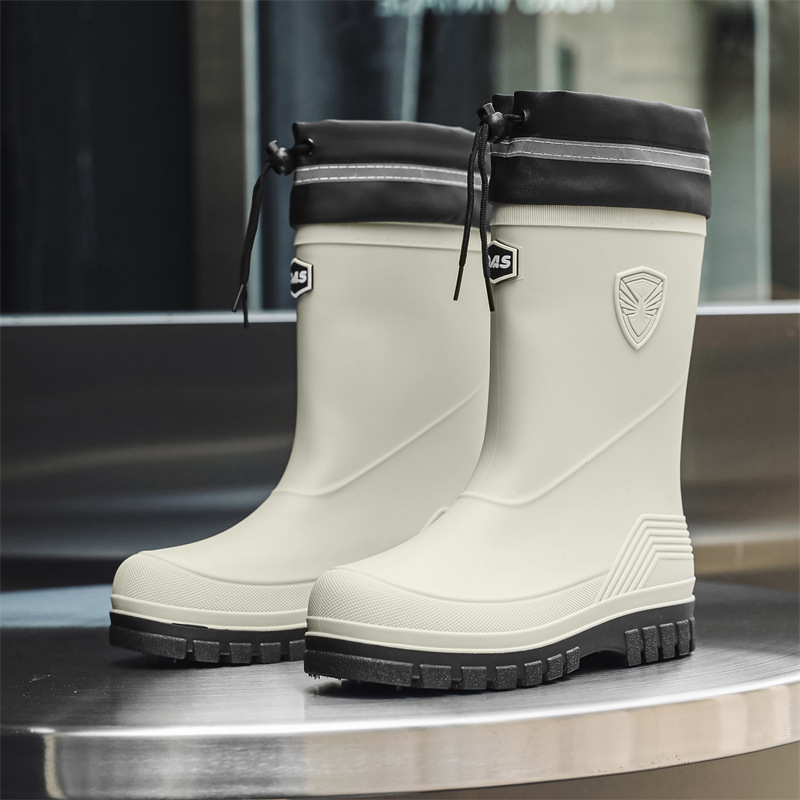 Fashion Men's Rain Boots Mid-C – Fishing Boots Bewertung und Preis