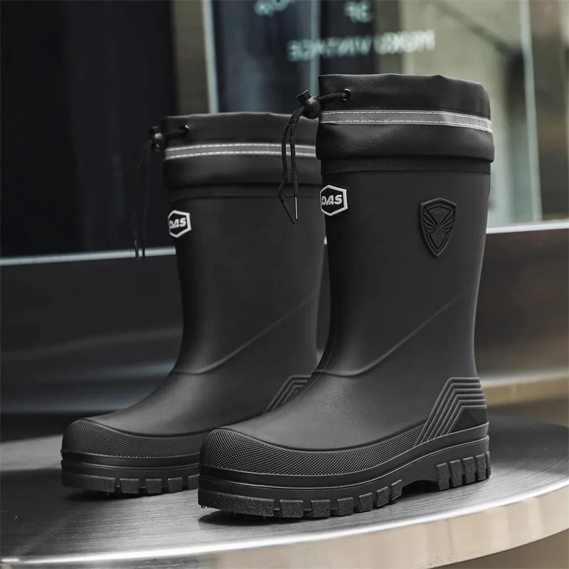 Fashion Men's Rain Boots Mid-C – Fishing Boots Bewertung und Preis