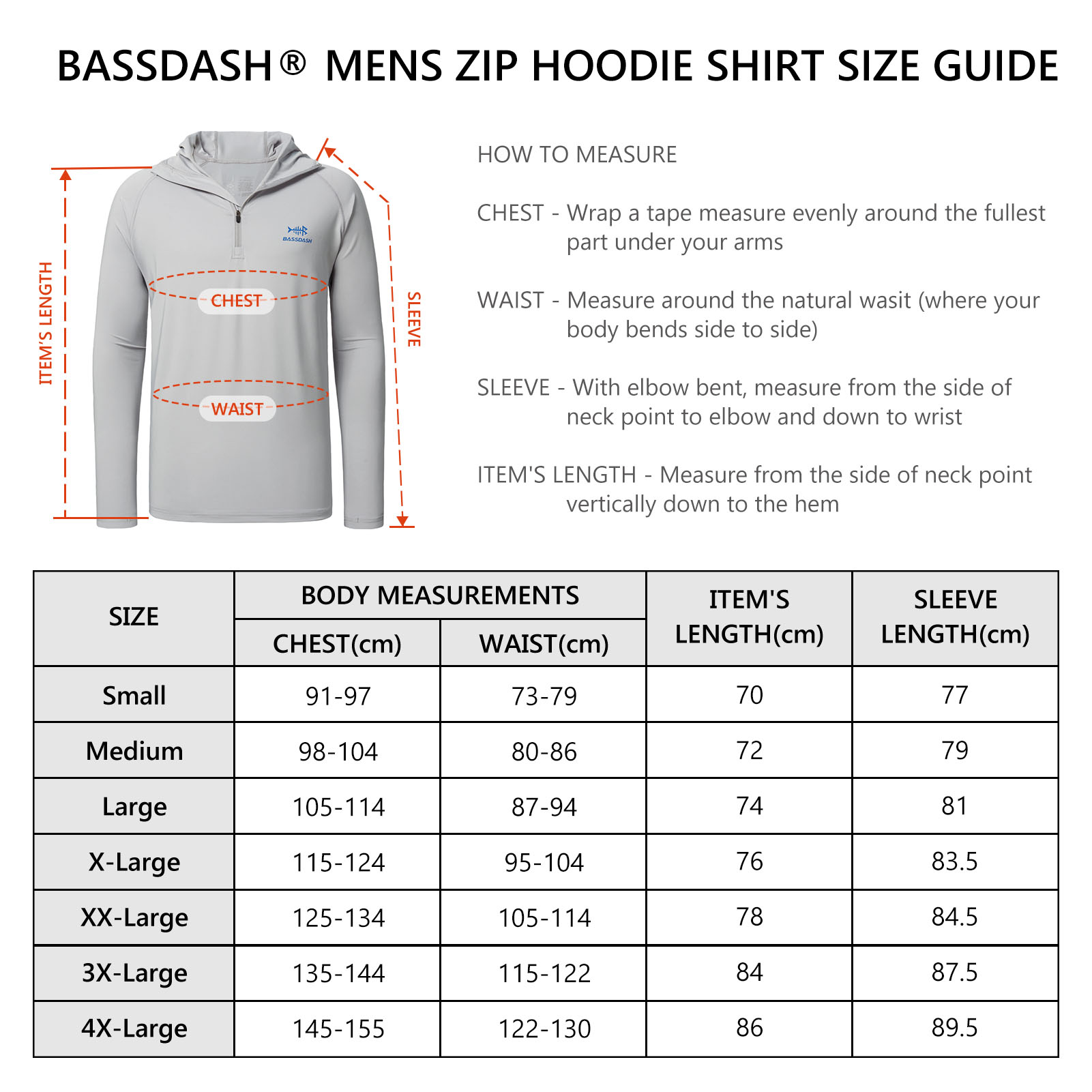 Bassdash Men’s UPF 50+ 1/4 Zip – Fishing Shirt Uv Protection Bewertung und Preis