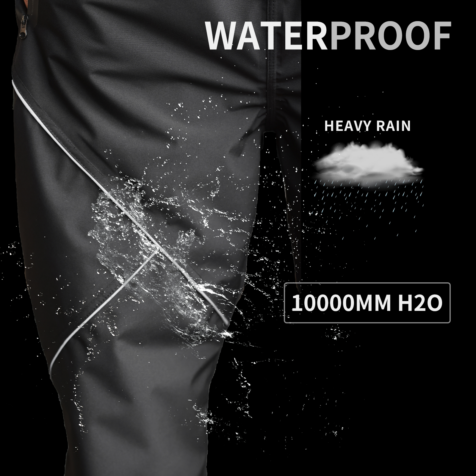 WOSAWE Cycling Rain Pants Wate – Fishing Rain Suit Bewertung und Preis