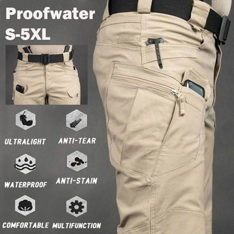 Men's Tactical Cargo Pants 6XL – Fishing Pants Waterproof Bewertung und Preis